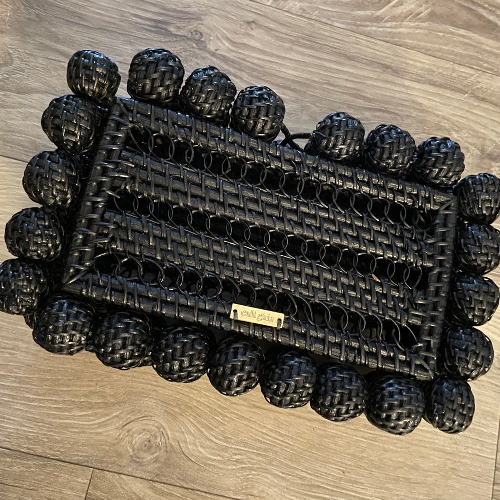 Great condition Sphere Natural Clutch Bag